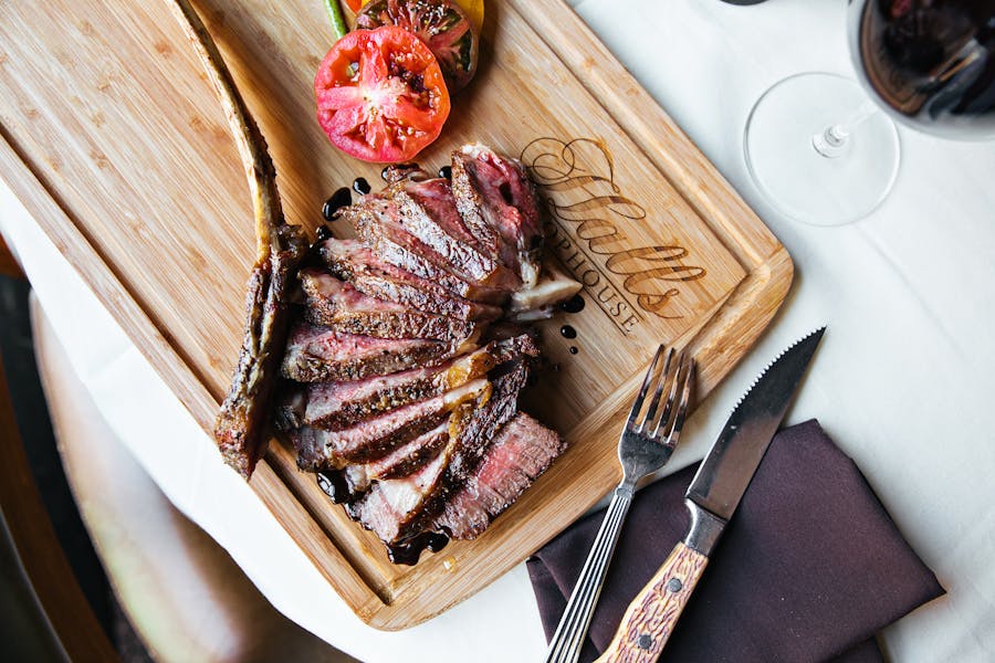 Charleston Menus Halls Chophouse in SC